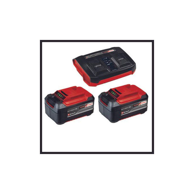 Einhell tagliaerba a batteria Rasarro 36-42, brushless, 42 cm, 725 m², 2x5,2 Ah, mulching, Power X-Change
