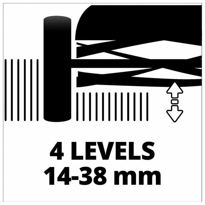 Einhell Tagliaerba Elicoidale A Batteria Ge-Hm 18-38 Li-(Batteria Non Inclusa)