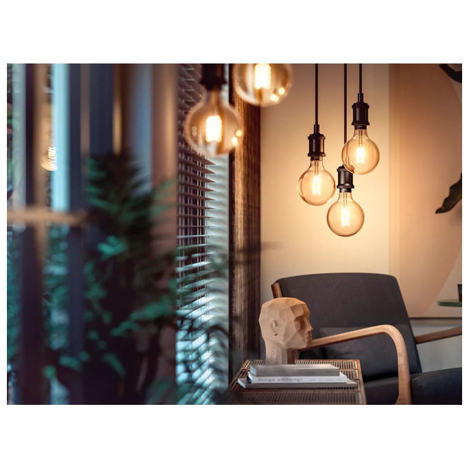 Philips 929003051901 Hue White Filament Lampadina LED E27 Dimmerabile 7.2 W 2100 K 550 lm colore Bianco morbido