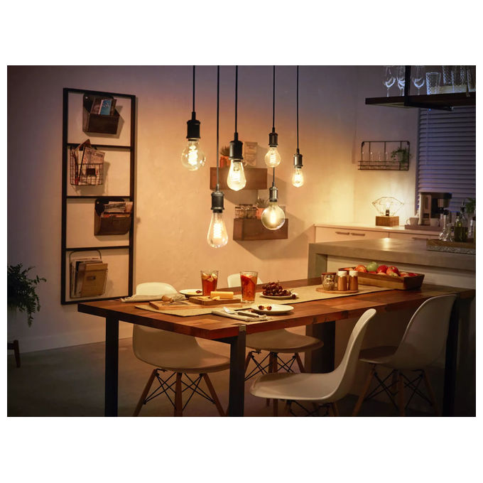 Philips 929003051901 Hue White Filament Lampadina LED E27 Dimmerabile 7.2 W 2100 K 550 lm colore Bianco morbido