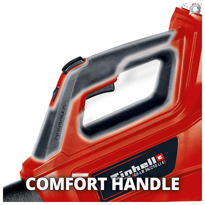 Einhell Soffiatore A Batteria Ge-Lb 36-210 Li E Ideale per la Cura del Giardino e la Pulizia del Cortile con Tecnologia Senza Filo