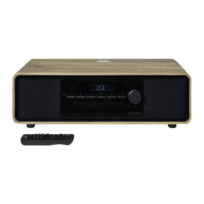Thomson, Sistema Micro Hi-Fi CD MP3 USB DAB+ Legno Nero