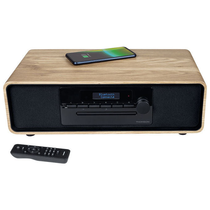 Thomson, Sistema Micro Hi-Fi CD MP3 USB DAB+ Legno Nero
