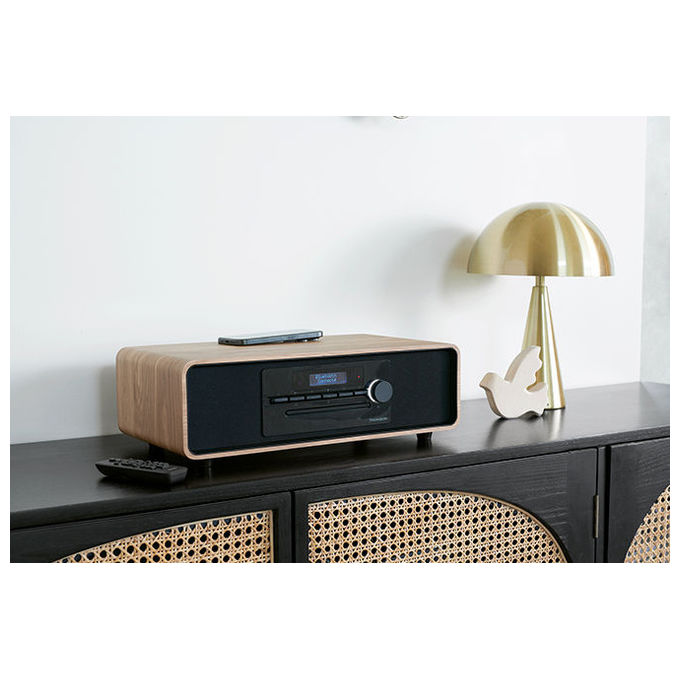 Thomson, Sistema Micro Hi-Fi CD MP3 USB DAB+ Legno Nero