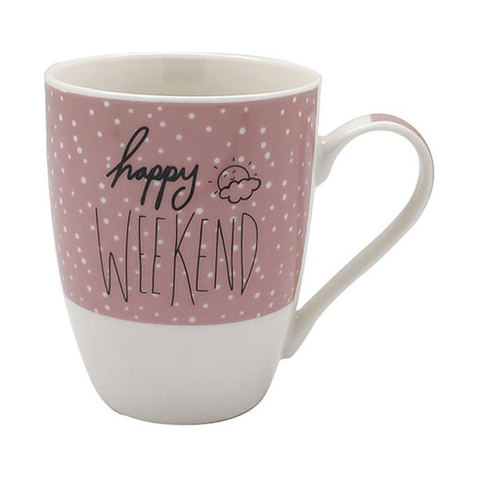 KB8 Tazza Mug in Porcellana Frasi 340cc kb8