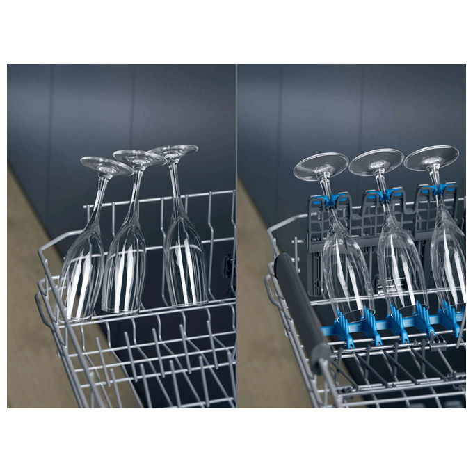 Electrolux 911 077 065 Serie 700 Lavastoviglie A scomparsa totale 10 coperti Classe D GlassCare AirDry (81.8x44.6x55 cm) colore Nero
