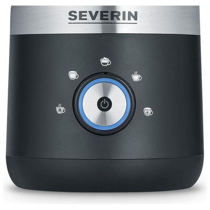 Severin 3588 Montalatte Elettrico Portatile 550 W Capacita' 0.3 L colore Nero Acciaio inossidabile