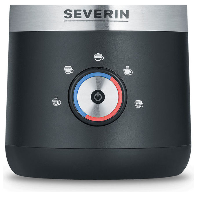 Severin 3588 Montalatte Elettrico Portatile 550 W Capacita' 0.3 L colore Nero Acciaio inossidabile