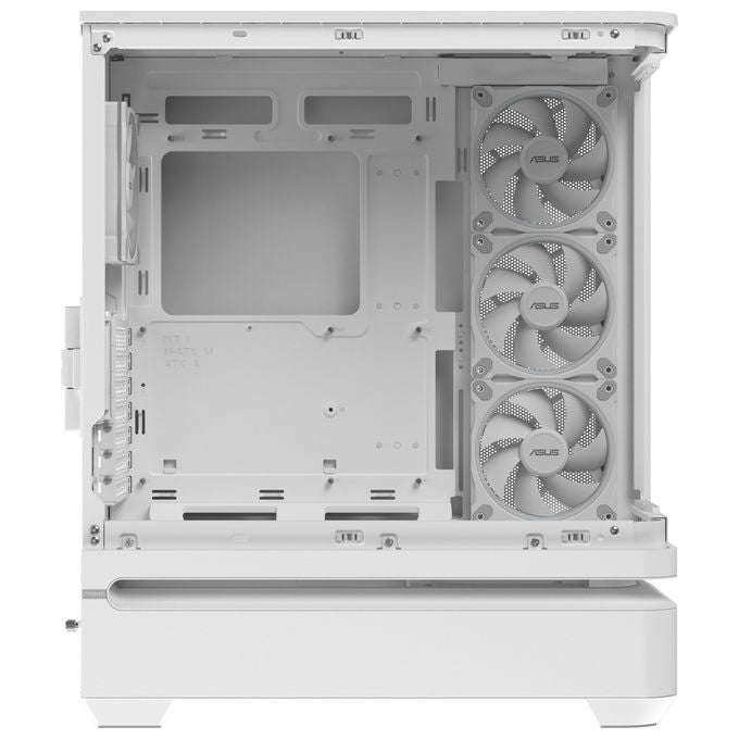 Asus 90DC0113-B19000 PRIME AP304 TG ARGB Case PC Middle-tower con pannello in vetro temprato e 4 ventole ARGB 120 mm colore Bianco