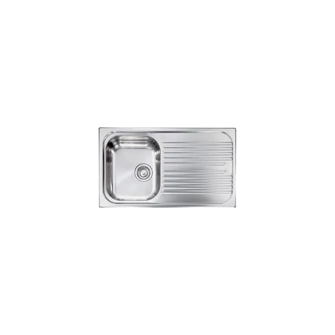 CM 010593SCSSX Lavello IX Atlantic 3'' 86X50 1 Vasca a sinistra