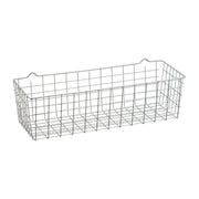 Metaltex 36.17.01 Koala Cestello Multiuso a Rete in Metallo Polytherm Metallic 33x12x9 cm colore Argento