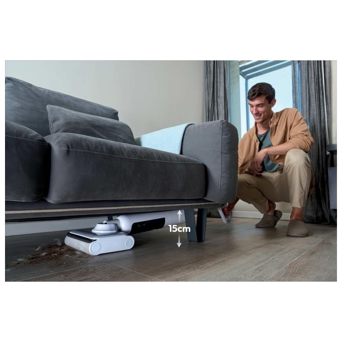 Hoover 36800019 HW400 011 Aspirapolvere verticale Senza sacchetto 0,55 L 220 W 50 min 78 dB colore Bianco