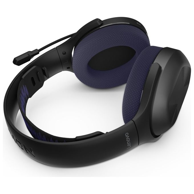 Lenovo GXD1R34013 Legion H410 Cuffie Wireless Gaming con Bluetooth 5.2 e USB Tipo-C colore Nero Viola