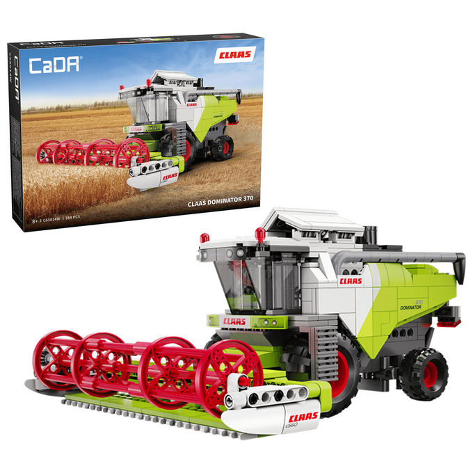 Cada C65014W Mini Class Combine Harvester Kit Modello 384 Pezzi colore Multicolore