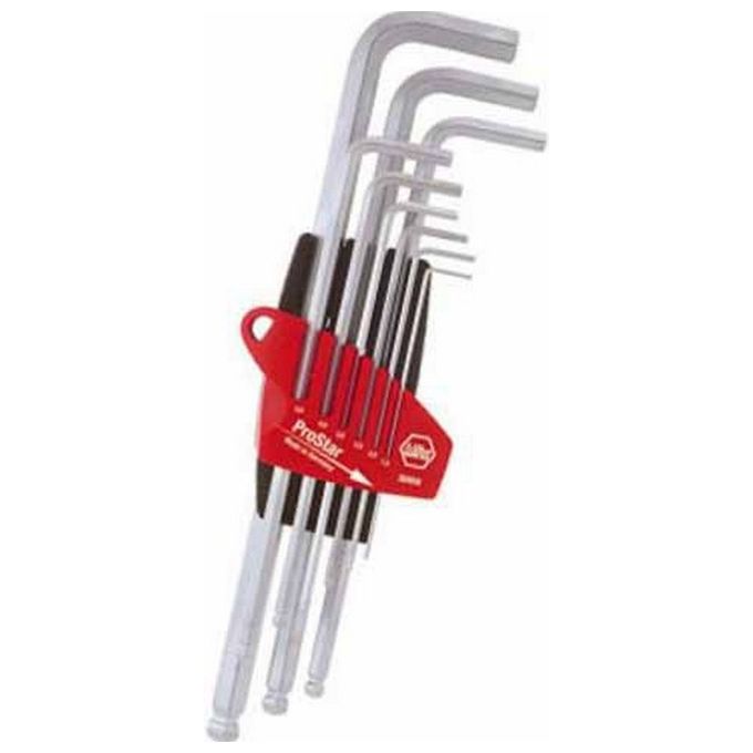 Wiha Serie Chiavi Brugola 1,5-10 pezzi 9 Lunghe Cr 369Sbs9