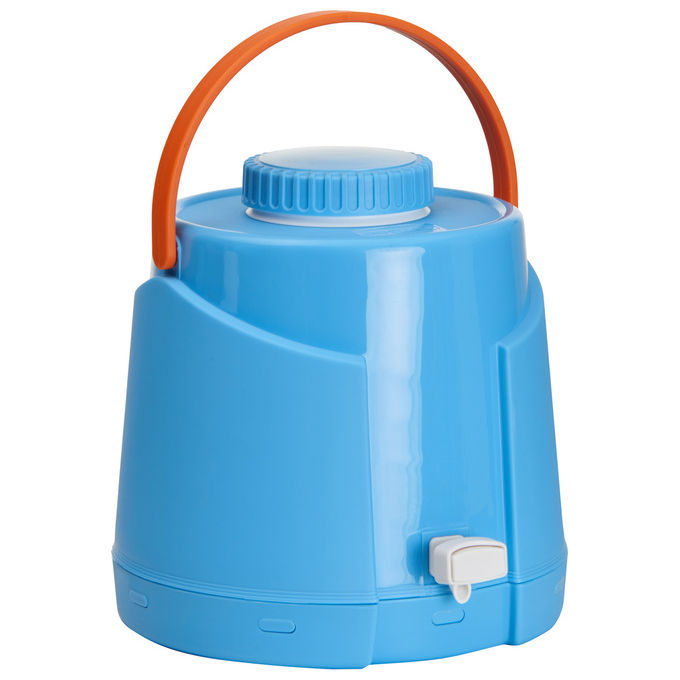 GioStyle Bottiglia Fiesta con Rubinetto 5 Litri Blu