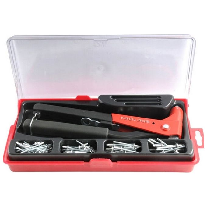 Sacto Rivettatrice Acciaio Sdx-4 Set Rivetti