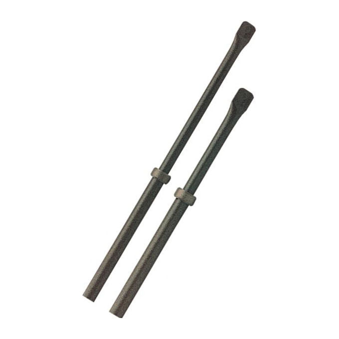CR 90-01 Aste Telescopiche Verticali con Terminale Cementato e Rotante Antitaglio Complete di Accessori colore Nero