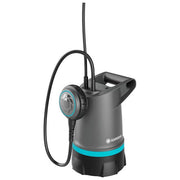 Gardena 970762201 Pompa Sommersa per Acque Chiare 550 W 20000 L-h 7 m 25 mm 38 mm colore Nero