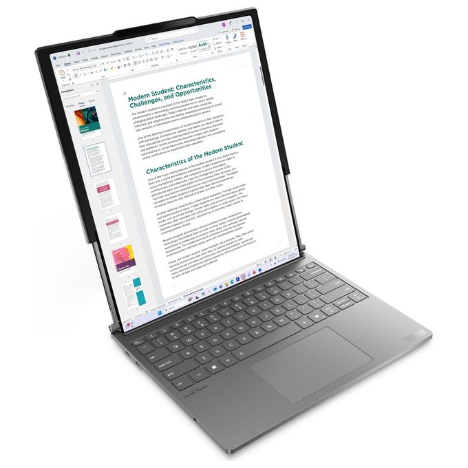 Lenovo 21TR0004IX ThinkBook Plus G6 Rollable Copilot+ PC Computer portatile Intel Core Ultra 7 32 GB 1 TB SSD Wi-Fi 7 Windows 11 Pro colore Grigio