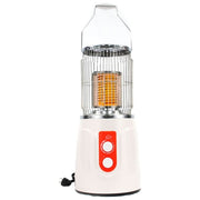 DCG PTC9324 Stufa elettrica in ceramica potenza 2 000W 2 livelli di calore Termostato regolabile protezione anti-ribaltamento Bianco