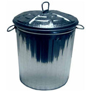 Lady Doc Bidone Immondizia Latta Con Coperchio L 7