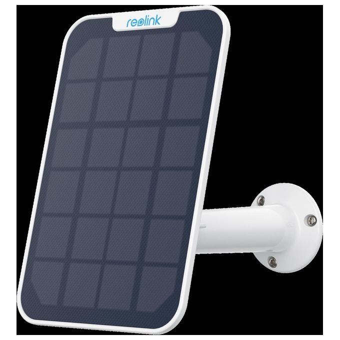 Reolink RL-B430-SOLAR Argus Series B430 Telecamera IP Wi-Fi Pan Tilt 5 MP Batteria Solare 128 GB colore Bianco