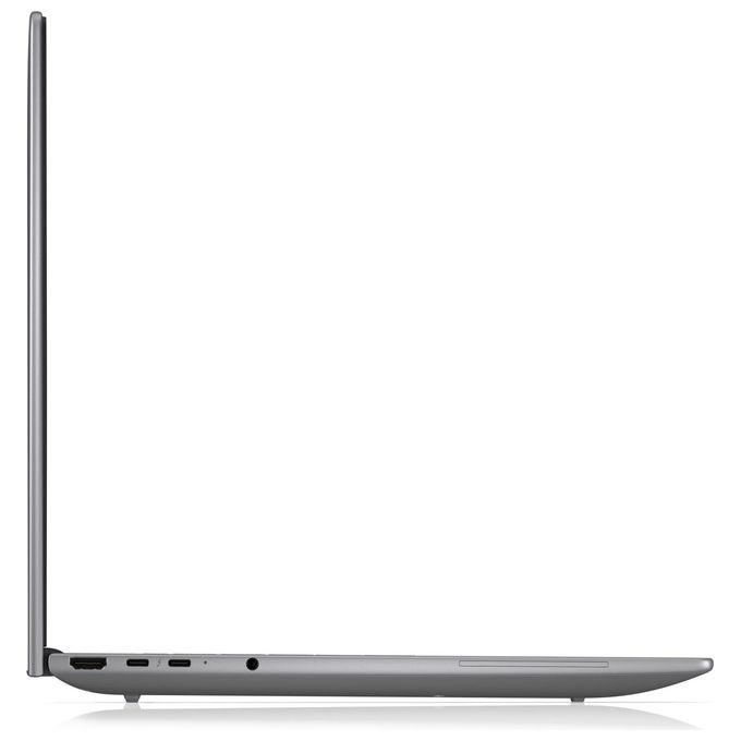 HP DS3X2AT ZBook 8 G2i Laptop Copilot+ PC Intel Core Ultra 7 48 GB DDR5 1 TB SSD Wi-Fi 7 Windows 11 Pro colore Argento