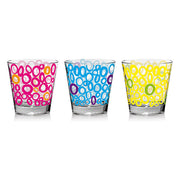 Cerve M94940 Confezione 3 Bicchieri Nadia Play Assortiti 25cl