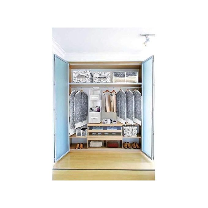 Domopack Living Custodia per Coperta 55x45x25 Cm