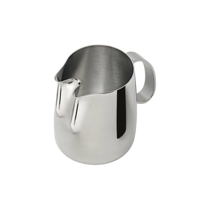 ILSA ILS420R05 Revolution Lattiera per Latte Art 2 Becchi Paralleli 50 cl Acciaio Inox 18-10 colore Acciaio