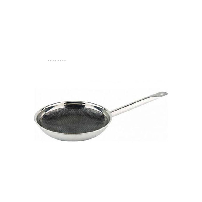 ILSA ILS600M32 AX ACTIVE Padella Professionale Acciaio Inox 32 cm Triplo Strato Induzione Antiaderente Senza PFOA Tecnologia Blackcube 3D Forno Fino a 260°C Lavastoviglie colore Acciaio