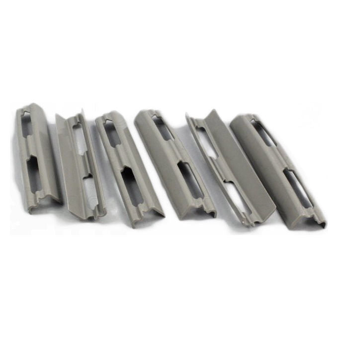 Imperia IPS640015 Kit 6 Raschiatori Lisci per Macchina per la Pasta Resina Acetale colore Grigio