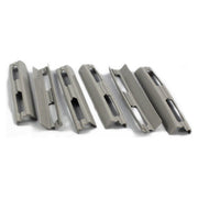 Imperia IPS640015 Kit 6 Raschiatori Lisci per Macchina per la Pasta Resina Acetale colore Grigio