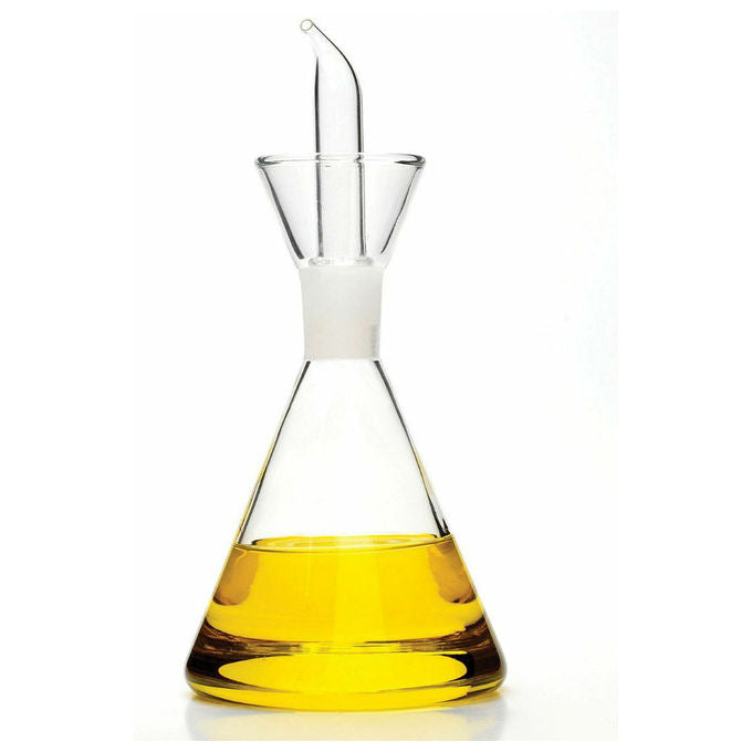 Kaufgut 091310 Oliera Conica in Vetro Borosilicato 500 ml Trasparente