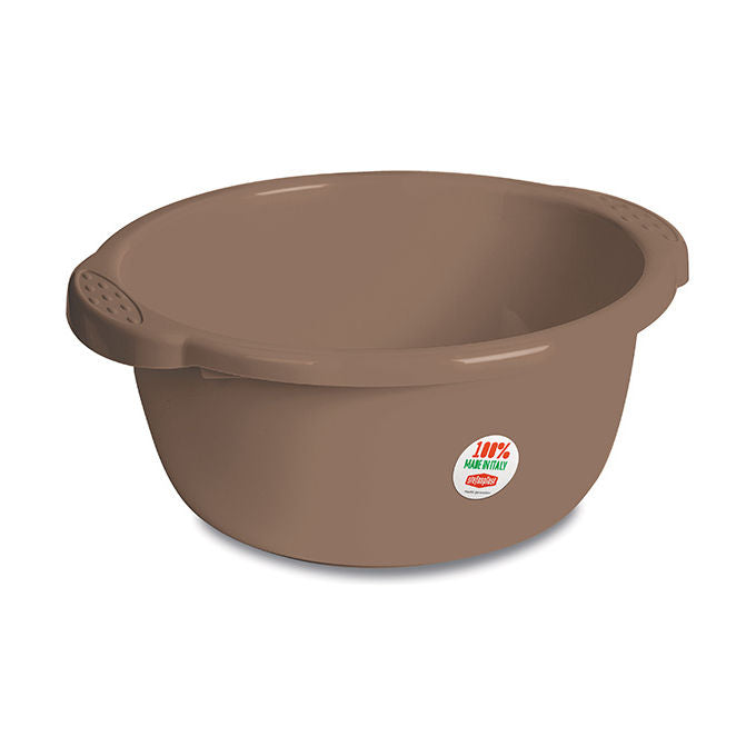 Stefanplast 28388 Bacinella Tonda Primavera 35cm Tortora