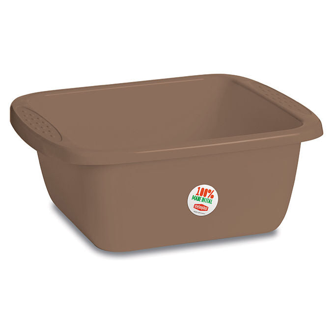 Stefanplast 27534 Bacinella Rettangolare Primavera 45x35cm Tortora