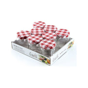 Weck Set 8 Vasetti Decorati Einkoch 53ml.