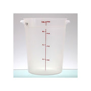 Cambro RFS8PP190 Camwear Contenitore Rotondo per Alimenti in Polipropilene 7.6 Lt colore Traslucido
