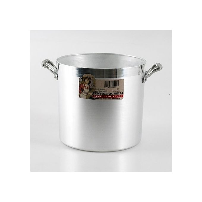 Agnelli FAMA336 PROFESSIONAL FAMILY Pentola Cilindrica in Alluminio 36 cm 35,0 L 2 mm colore Argento