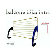 Betabernini Stendibiancheria da balcone in alluminio Giacinto per un asciugatura efficiente e duratura in ambienti esterni