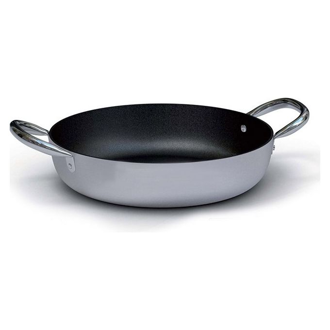 Ballarini 513440 Serie 2000 Tegame Professionale 2 Manici Antiaderente Kera Stone 40 cm colore Nero