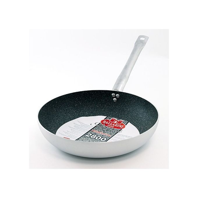 Ballarini B53T58 Linea 2800 Padella Svasata Alta Professionale Alluminio Antiaderente Kerastone Profi Granite 32 cm