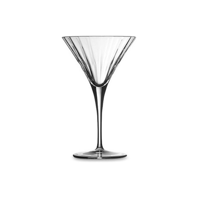 Luigi Bormioli 10951-01 Bach Coppa Martini Cocktail Set 4 pezzi 26 cl vetro cristallino colore Trasparente