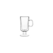 Luigi Bormioli 12188-01 Thermic Bicchieri Termici per Irish Coffee 25 cl Set da 2 Pezzi in Vetro Borosilicato con Manico colore Trasparente