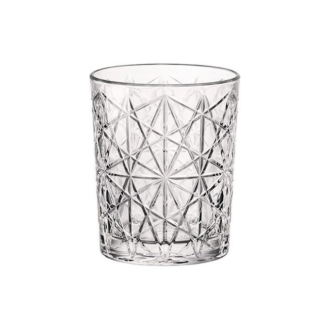 Bormioli Rocco 666224GRB021990 Lounge Set 4 Bicchieri Tumbler DOF 390 ml Whisky Lavastoviglie colore Trasparente