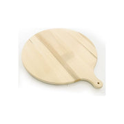 Caper ART143 POLENTA Tagliere in Legno di Faggio con Manico Diametro 50 cm colore Naturale