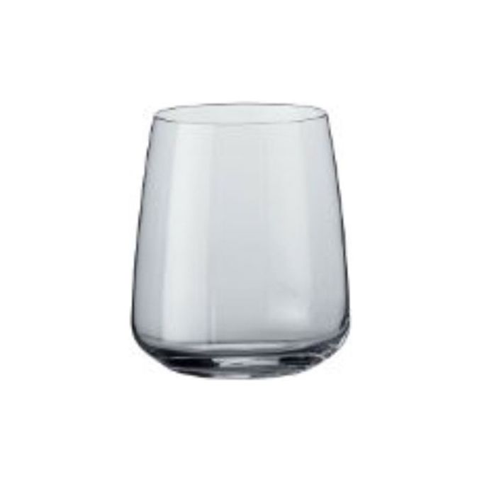 Bormioli Rocco 180800-B65 Aurum Set 6 Bicchieri da Acqua in Vetro Star Glass 37 cl taglio laser lavabili in lavastoviglie