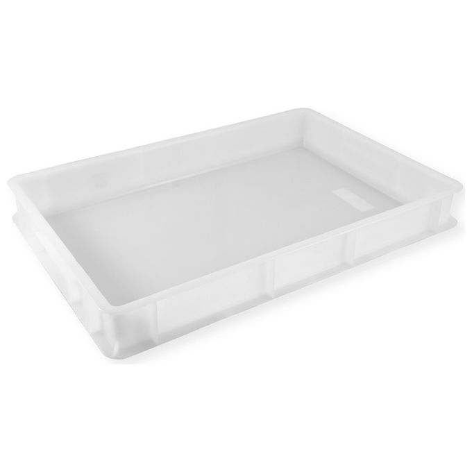 Giganplast 1885HD4 Service Cassetta Contenitore Alimentare Sovrapponibile 60 litri 60x40x32 cm colore Bianco