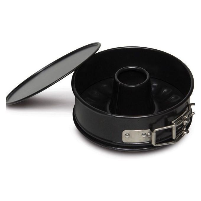 Guardini 85016EF Gardenia Tortiera Apribile 2 Fondi Intercambiabili Antiaderente 16 cm colore Nero